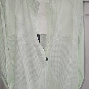 🔴Bundle Mono‎ b Light Green Zip-Up Jacket + Mono B White Tube Top, Size L